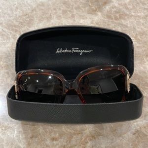Salvatore Ferragamo Tortoiseshell Sunglasses